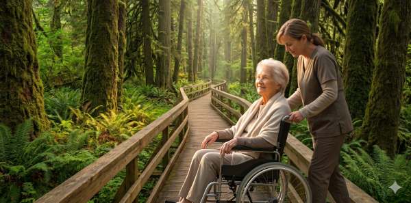 🤍 SEGÍTSÉG: A zöld szín gyógyító ölelése – Az erdőfürdőzés megnyugtató ereje mindenki számára