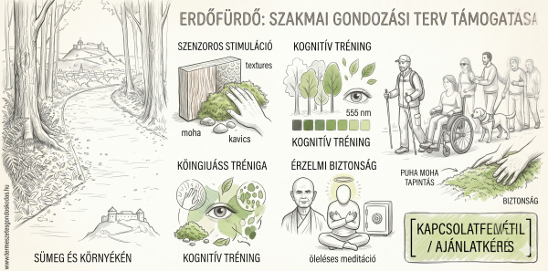 🎓 SZAKMA: Az erdőfürdő mint kiegészítő terápia: Hogyan támogatja a szakmai gondozási tervet?